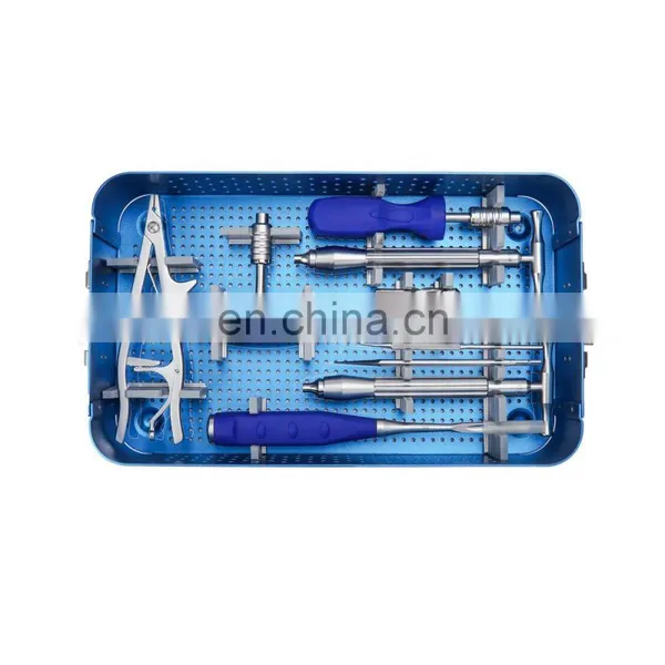 Competitive Price Orthopedic Surgical Instruments Screw Removal Instrument Set Trauma Basic Surgical Instruments Set Implants photo-2