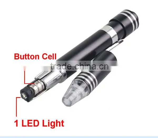 Factory Logo Printed Mini Pocket Multi-function Precise Screwdriver Pen Light photo-4