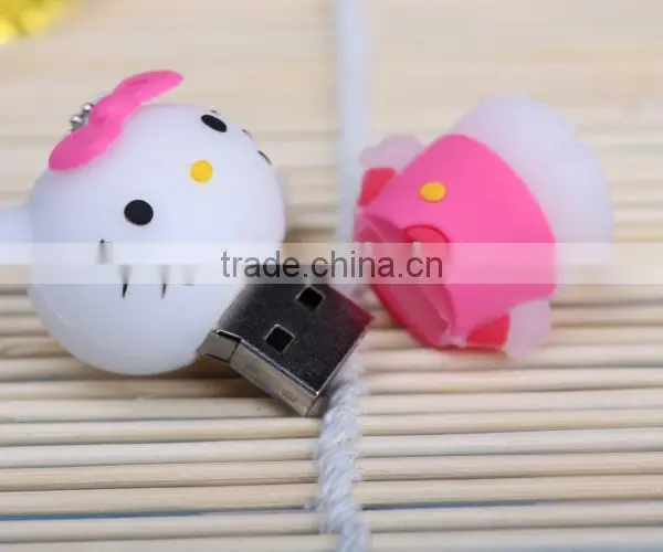 Promotional Gift Hello Kitty Shape Usb Flash Drive,cartoon Usb Stick photo-6