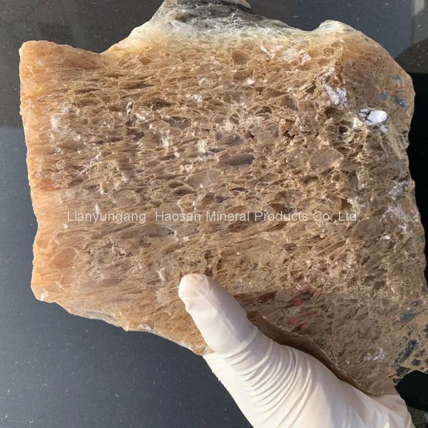 Red Blue Puple Green And Brown Colored Fused Quartz Sand Block Sand photo-3