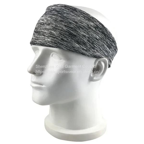 Sports Headbands for Men, Workout Accessories, Sweat Band, Sweat Wicking Head Band Sweatbands for Running Gym Training Tennis Basketball Football, Unisex Hairband photo-4