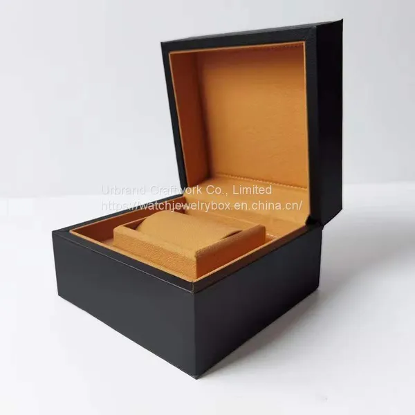 High-grade PU Leather Gift Box Watch Packing Box Brand Watch Collection Jewelry Storage Box Can Add a Logo photo-3