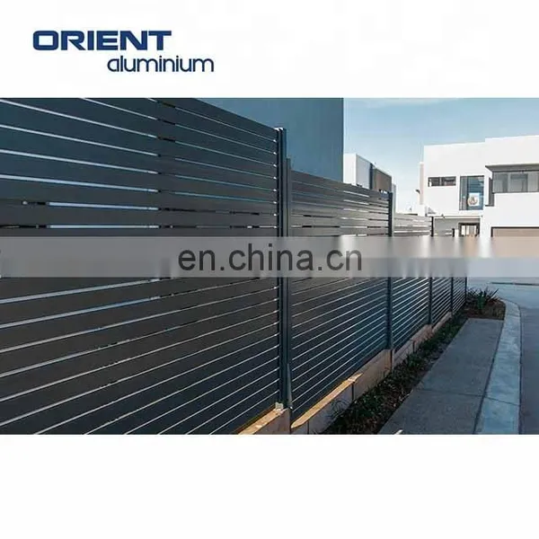 Aluminum Slat Fence Vertical Horizontal Fence