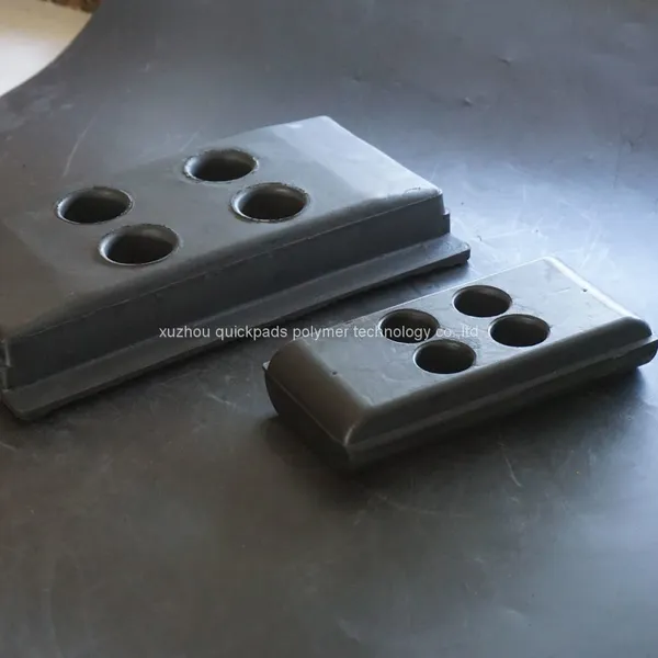 OEM Rubber Pads Track Shoe for Crawler Loader Customized Rubber Track Pads for Bulldozer photo-2
