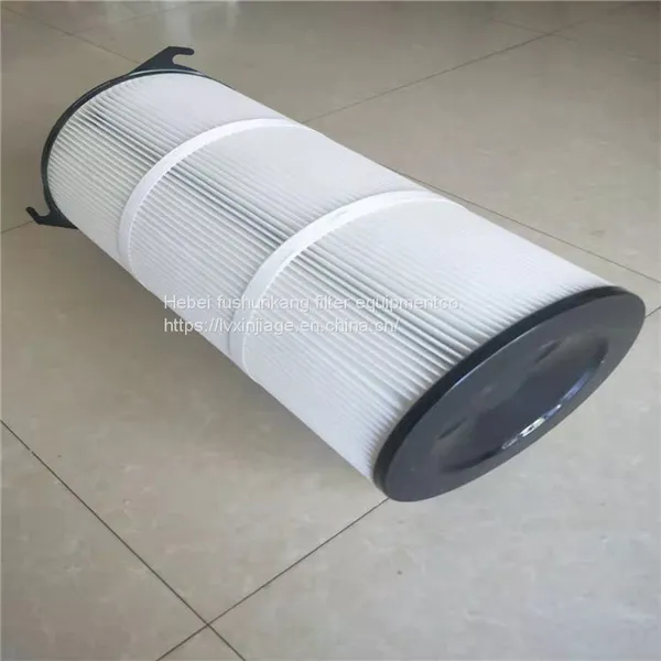 Polyester Fiber PTFE Hook Three-jaw Flange Disc Filter Cartridge-Fushunkang photo-2