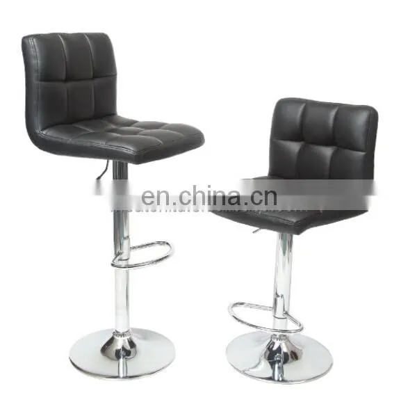 BREAKFAST BAR STOOL CHAIR WITH GRID DESIGN photo-3