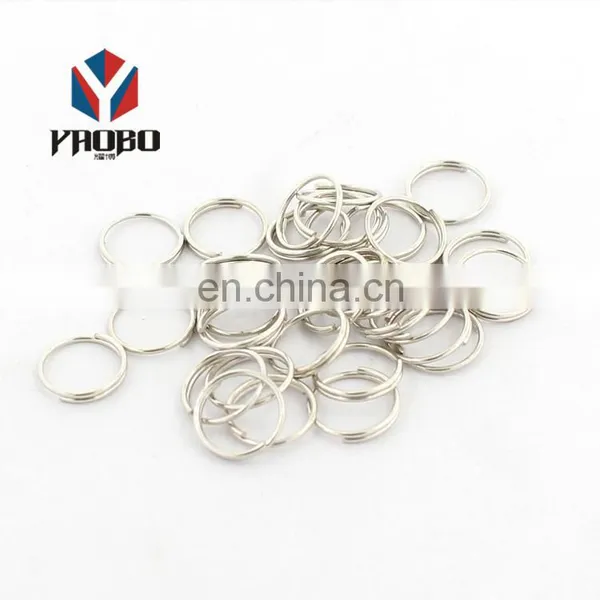 Hot Sell Customize Metal High Quality Key Split Ring Black photo-3