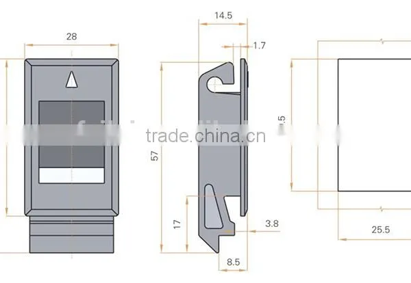 2015 FEILEI LS725-1 ABS Material Electric Box Handle photo-5
