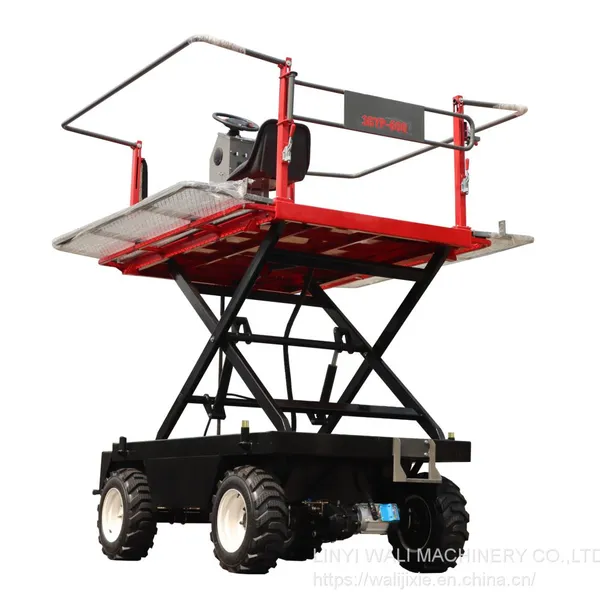 Garden Hydraulic Scissor Lift Electric Work Platform photo-4