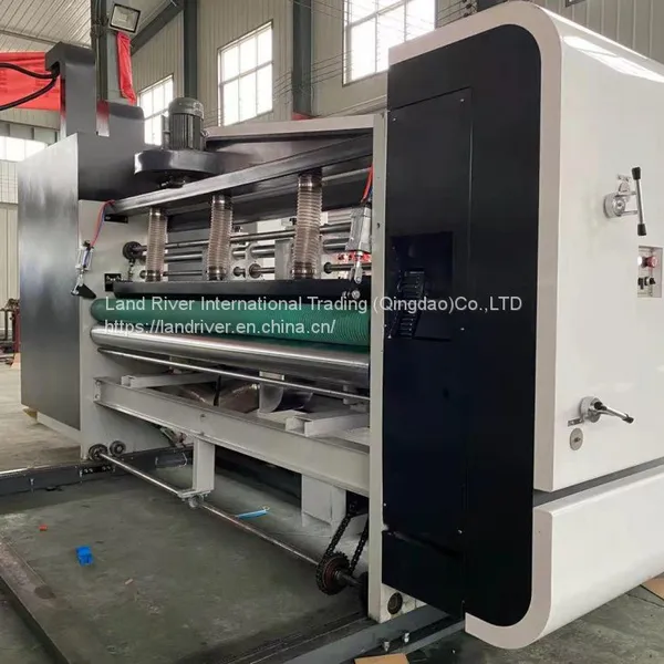 Corrugated Paper Box Carton Folding Gluing Machine Automatic Printing Slotting photo-2