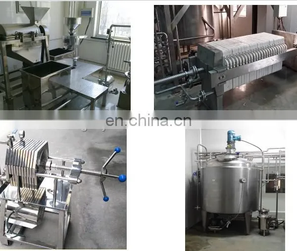 Middle Small Scale Stainless Steel Electric Fruit Vegetable Paste Juice Production Line Water Treatment photo-4
