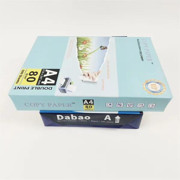Double A4 Paper 70 Gsm 80gsm A4 Paper / Copy Paper 80gsm / Double A4 Size A4 Weight 80G MAIL+kala@sdzlzy.com photo-3