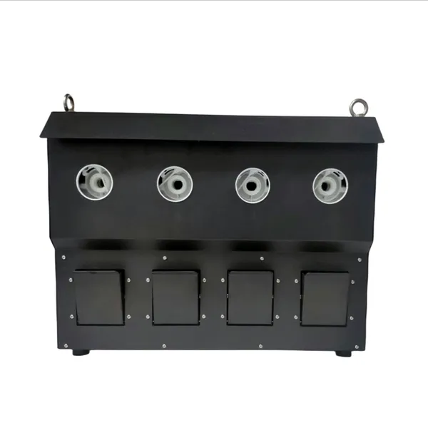 1200W four hole fog bubble machine stage special effects for wedding bar events music carnival concert cultural tourism party park theatre