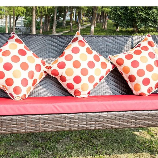 Luxury Three Seater Red Bean Swing Hanging Chair photo-3
