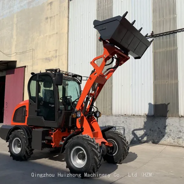 HZM812 MODEL GARDEN ARTICULTED FRONT FARM WHEEL LOADER /HOT SALE IN EUROPE photo-5