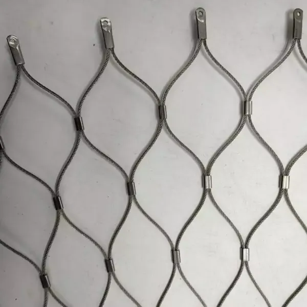 Factory-Direct Stainless Steel Rope Mesh With Custom CAD Design Service