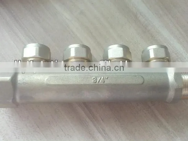 Brass Forged Water Manifold for Pex-al-pex Heating Pipe Water Manifold Quality Choice photo-3