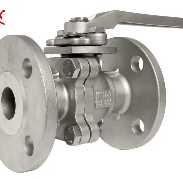ANSI API Ball Valve Two Hemisphere SS304 SS316 CF8 CF8M High Platform Flange 2 Piece Ball Valve Industrial Pipeline Valve photo-6