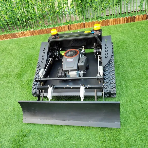 EPA Gasoline Powered Engine Multifunctional Tracked Remote Operated Field and Brush Mower