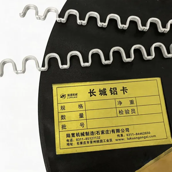 15-10 Great Wall Clips Heavy Duty Reel Clips Food Standard Packing Use Aluminum Great Wall R-Clips photo-1