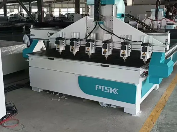 Six-spindle relief engraving machine