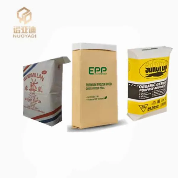 Factory Price 25 kg 50 kg Renewable Multi-layer Kraft Paper Bag Sugar Milk Powder Paper Bag photo-2