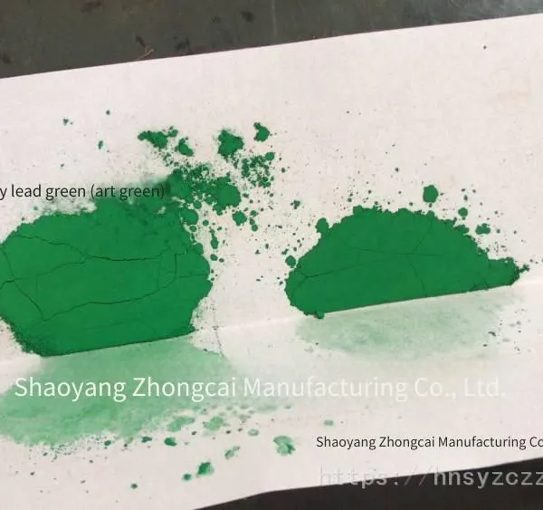 Supply of Export-grade Superior Products 016 and 017 Artistic Green (lead Chrome Green) Produced in Hunan photo-3