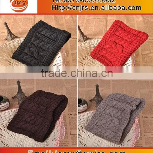 2015 Fashion Knit Twist Acrylic Bow Winter Ski Headband