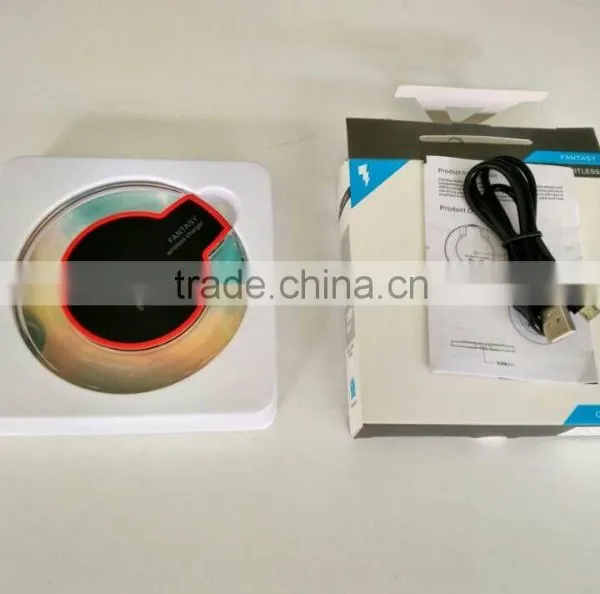 2016 Transparent Mini qi Standard Wireless Charger for Samsung Iphone photo-6