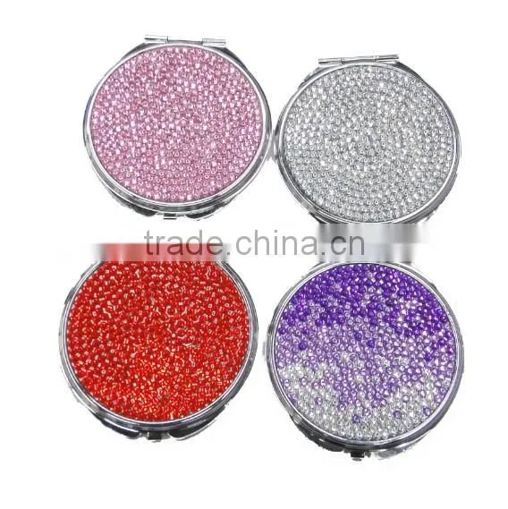 Bling Crystal Round Mirror photo-5
