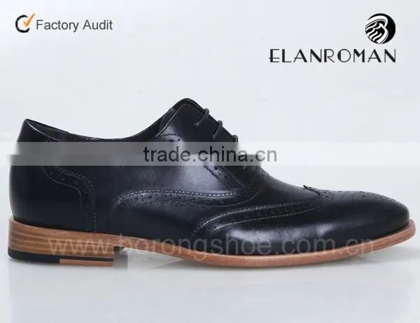 2016 Men Dress Leather Sole Shoes Brogues Shoes China Shoe Manufacturer photo-3