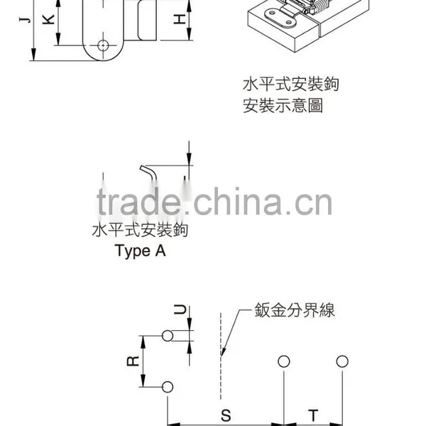 For Cabinet and Control Panel Stainless Steel Compression Catch Clips photo-3