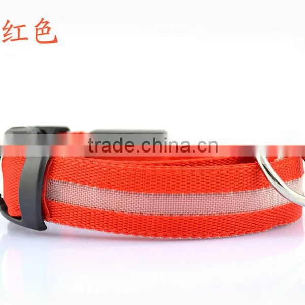 Pet LED Dog Collar LED Flashing Glow LED Dog Cat Collar photo-6
