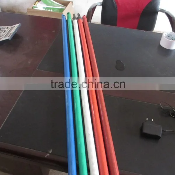 Standard Size PVC Coaeted Wooden Mop Handle photo-3