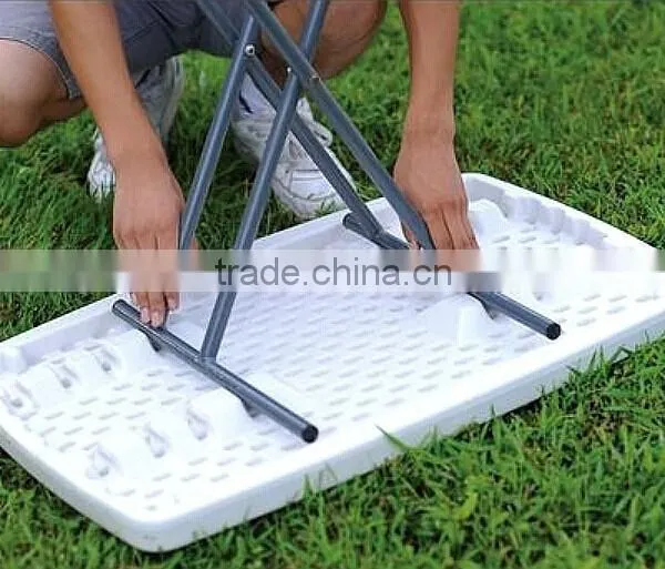 Cheap Height Adjustable Plastic Folding Table photo-3