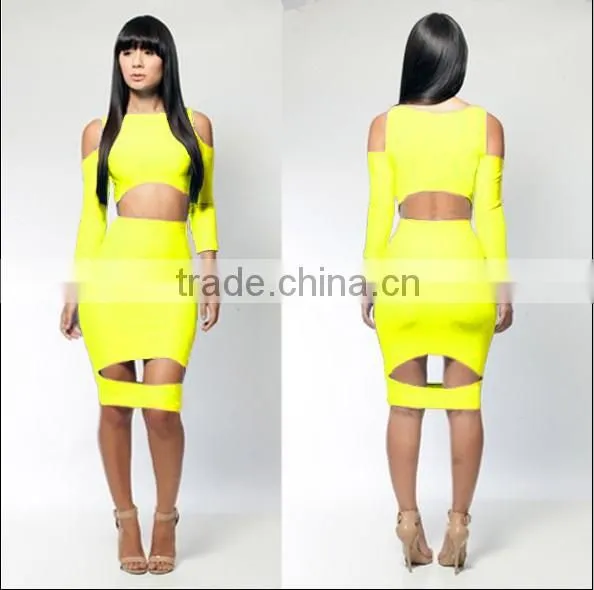 2014 White Hot Sexy Cut Out Dresses photo-2