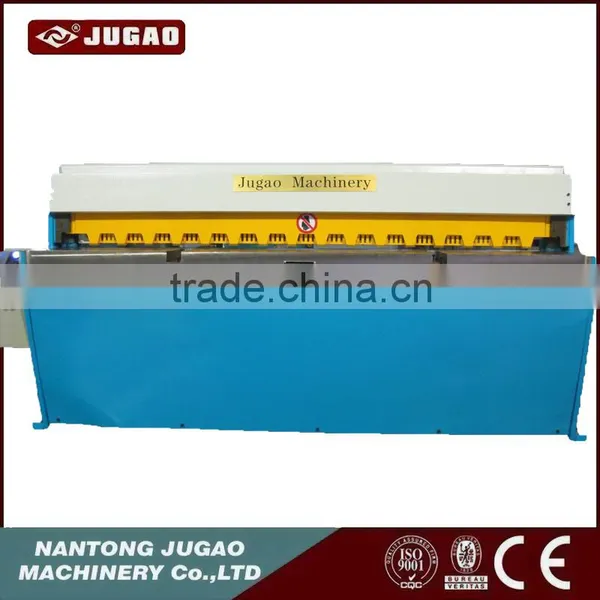 QC12Y CNC Hydraulic Swing Beam Shear Machine , Stainless Steel Cutting Machine