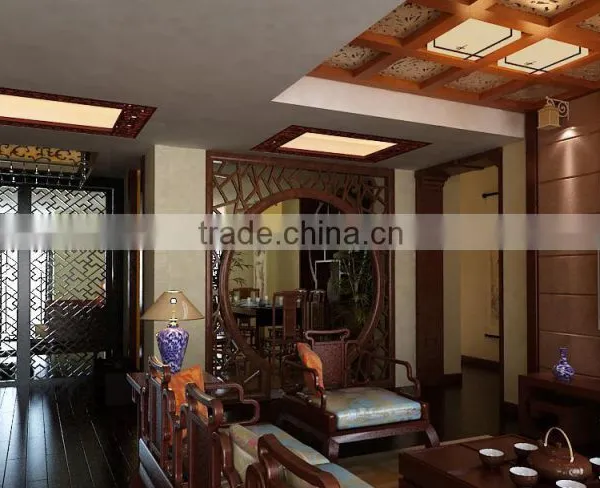 Fireproof Wood Suspended Ceiling