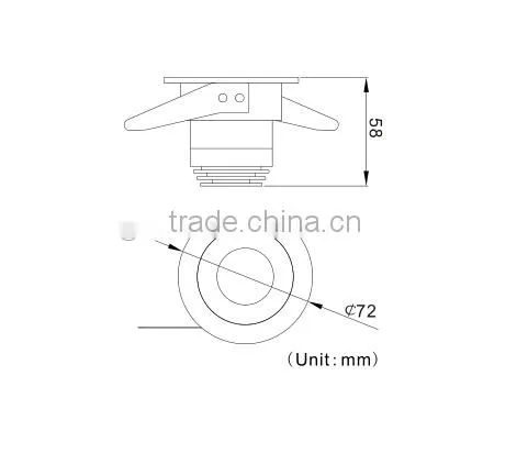 Ra90 Led Recessed Lighting Fixture 8W/10W photo-5