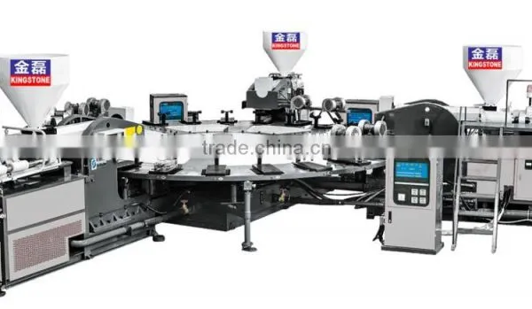 Plastic Sole Injection Moulding Machine  Stations Disc Machine, TPRPVC Soles Machine JL-105 photo-3