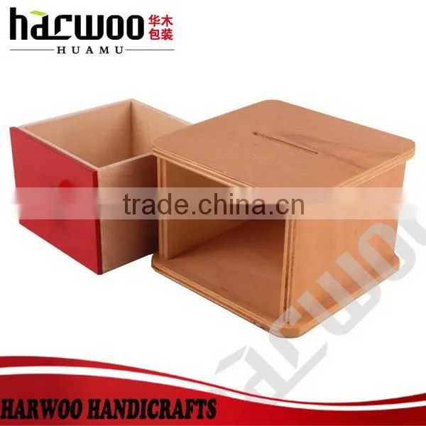 High-end Wooden Piggy Banks for Adults photo-3