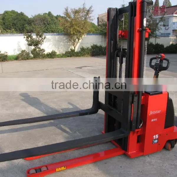 China Jetstar High Mast Electric Pallet Forklift Manual photo-2