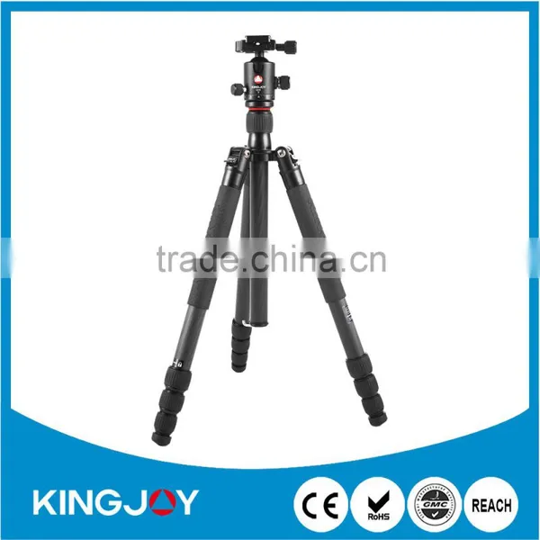 Kingjoy Adjustable Photo Carbon Fiber Tripod Stand M2208+Q20 photo-2