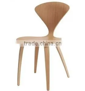 Natural Style Plywood Norman Cherner Side Chair