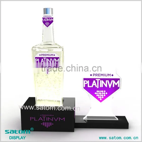 Brand Unique Design Transparent Acrylic Bottle Glorifier Quality Choice photo-2