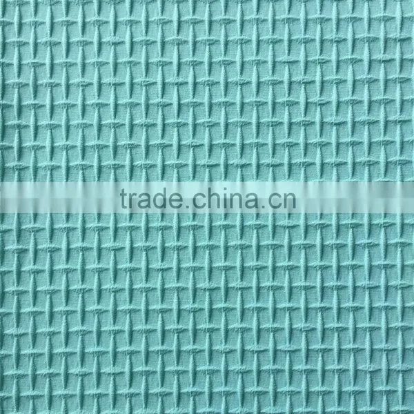 Spring Summer Polyester Woven Crumpled Fabric for Dress photo-5