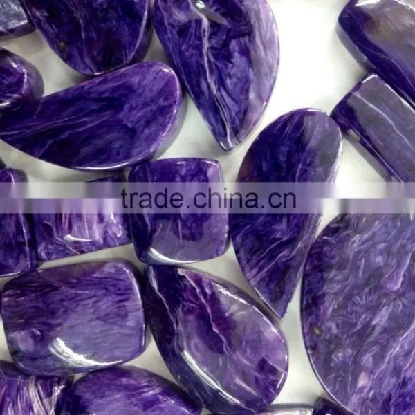 Charoite Gemstone Cabochons