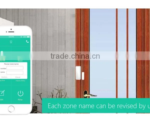 APP Control GSM Autodial Home Security Alarm System With Multi-language Menu & Intelligent Home Wireless Security Alarm System photo-5