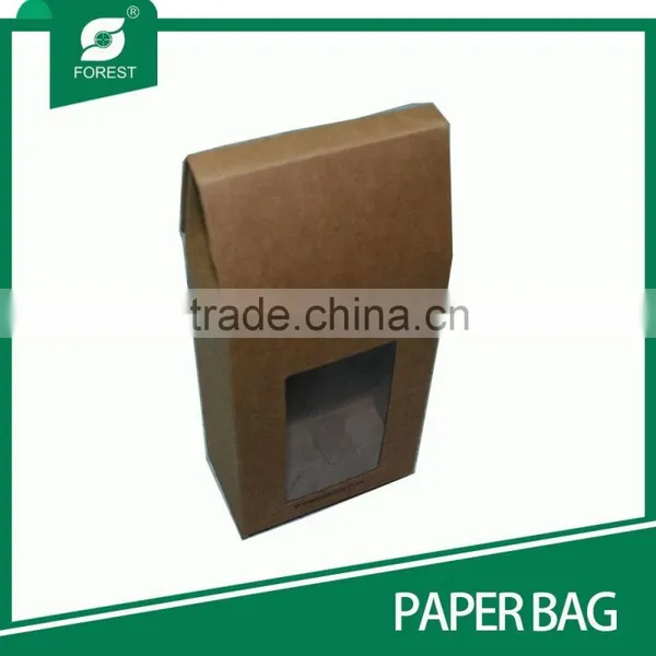 HIGH QUALITY PLAIN KRAFT PAPER BAG WINE BOTTBLE PACKAGING BAGS photo-6