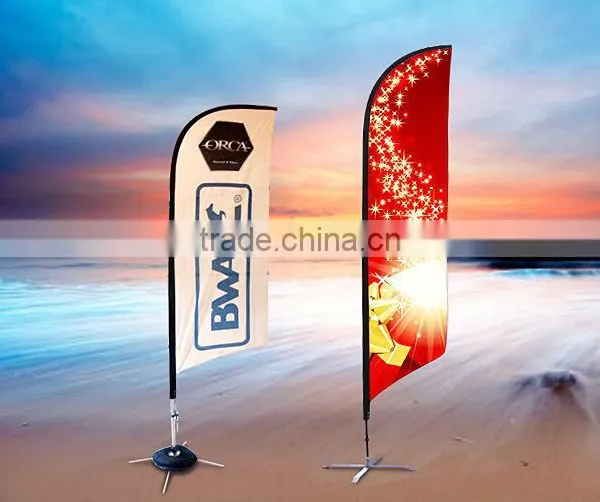Feather Advertising Sail Outdoor Banner Flag photo-5